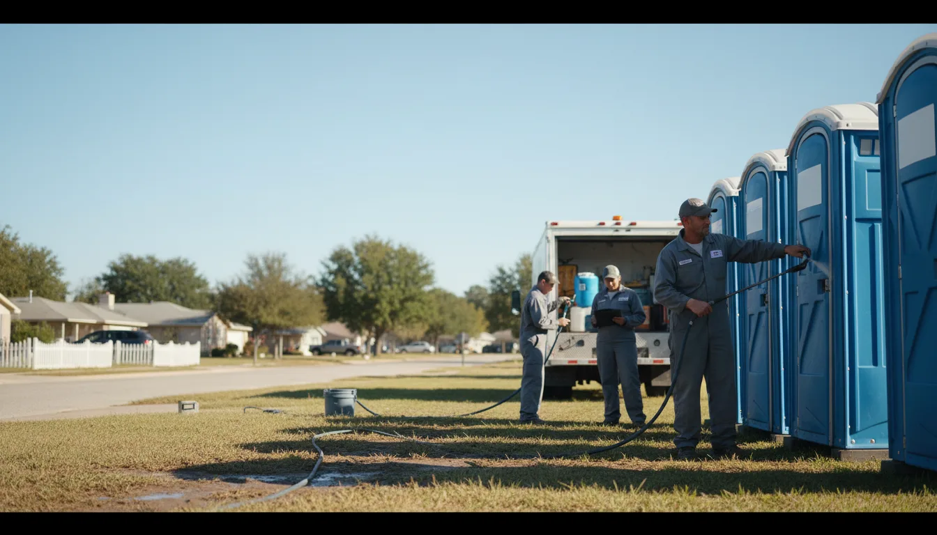 Long-Term Portable Toilet Rental in Kilbourne, OH near me